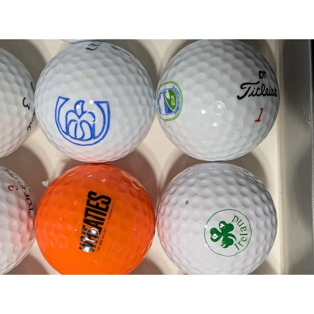 Lot of 20 Vintage Advertising Golf Balls Titleist Ultra Disney Wheaties PGA West - Picture 7 of 8